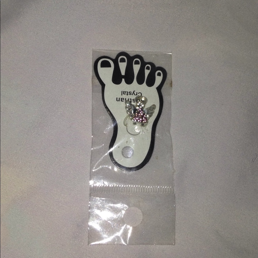 Angel Toe Ring